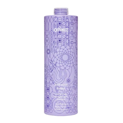 amika bust your brass cool blonde strength repair shampoo