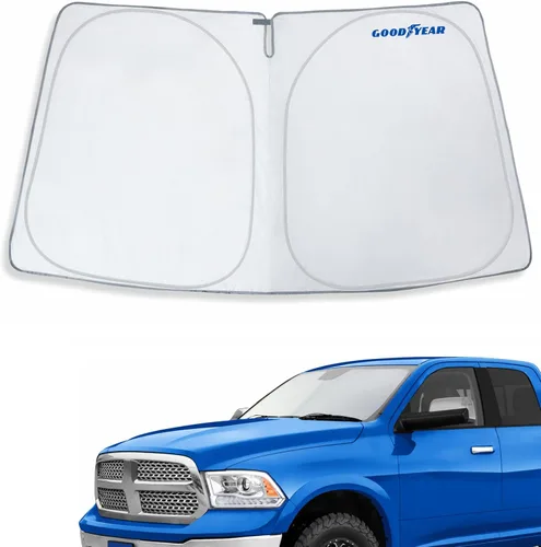 Vista 46 de Goodyear Parasol plegable para parabrisas Acura MDX 2022-2026, accesorios de automóvil, cubierta de parasol, parasol para parabrisas de automóvil