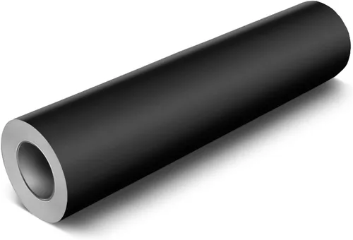 Vista 2 de VViViD - Rollo de cinta adhesiva de vinilo mate con liberación de aire, color negro, 0.25" X 30 pies