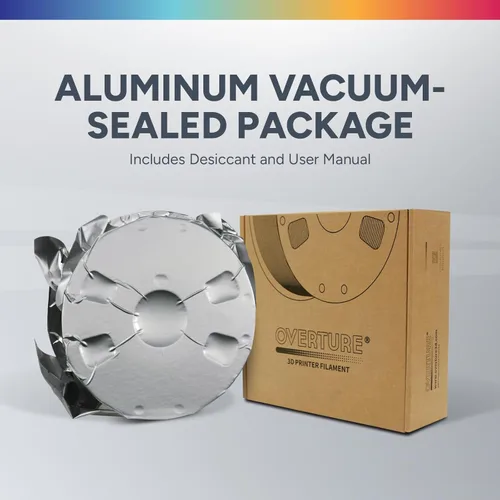 Vista 128 de Overture Petg - Filamento de 0.07 pulgadas con superficie de construcción 3D 7.87 x 7.87 pulgadas, consumibles para impresora 3D, carrete de 2.2