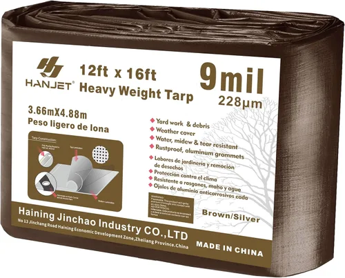 Vista 31 de lona impermeable duradera para cubierta, para camping, jardín, azul/verde militar, Verde