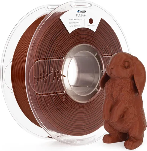 Vista 15 de Amolen - Filamento PLA para impresora 3D, Filamento PLA de alta velocidad de 600 mm/s 1.75 mm verde bosque, 1 kg/2.2 lb, precisión dimensional +