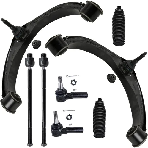 Vista 259 de Detroit Axle - Kit de brazos de control de extremo de 8 piezas para Toyota 2001-2003 Highlander 2002-2003 Camry Lexus ES300, 2 brazos de control