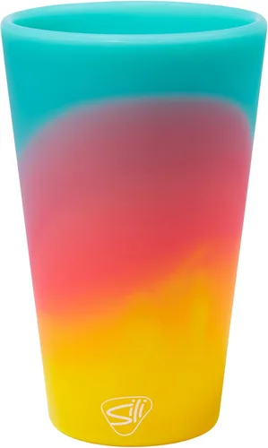 Vista 20 de Silipint Vaso de pinta de silicona de 16 oz – Vaso de silicona reutilizable irrompible sin BPA – Flexible apto para lavavajillas, microondas
