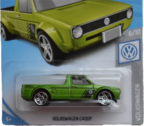 Vista 2 de Hot Wheels Volkswagen Series 6/10 Volkswagen Caddy 177/250, verde