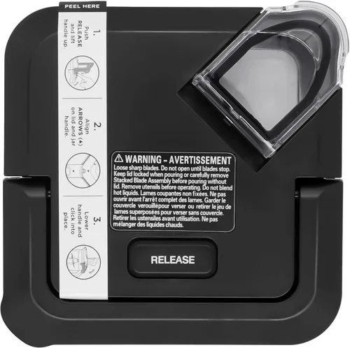 Vista 8 de Cuchilla de Repuesto de 6 Hojas para Licuadora Compatible con Jarra Ninja de 72 oz, Repuesto de 6 Cuchillas Apiladas para la Licuadora Profesional