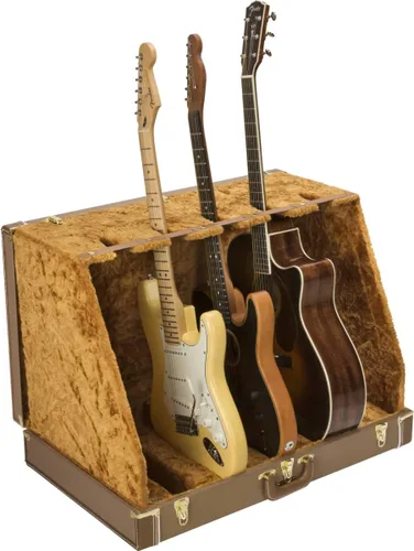 Vista 8 de Fender Classic Series Soporte para Estuches, 3 Guitarras, Negro
