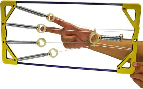 Vista 5 de Refuerzo de manos y dedos para agarre, guitarra de práctica, piano o práctica de arpa, escalada en roca y entrenamiento de dedos de baloncesto