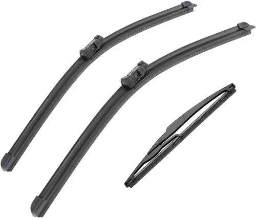 Vista 31 de 3 limpiaparabrisas de 24 pulgadas, 16 pulgadas, 17 pulgadas, repuesto para X-Trail T30 2000-2007, limpiaparabrisas de equipo original, que cumple