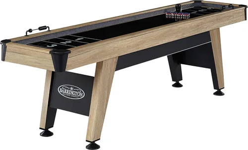 Vista 10 de Barrington Shuffleboard Múltiples estilos, colección clásica de juegos de arcade, diseños duraderos y elegantes con juegos de disco, perfecto