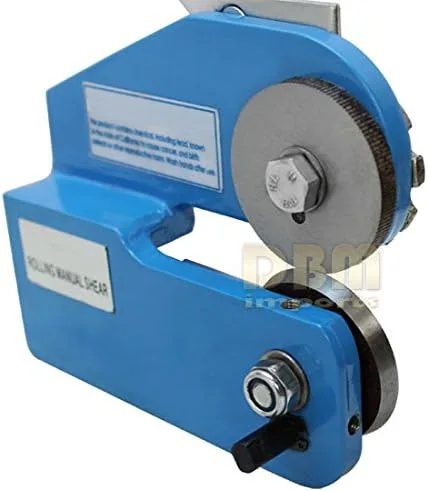 Vista 3 de Mini 0.059 in THROATLESS ROTARY SHAR PLATE CUTTER Sheet Metal Cutter Cut Roll