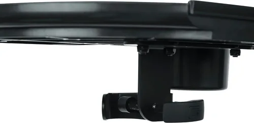 Vista 9 de Gator Frameworks Cases Accesorio de Soporte de Micrófono con Abrazadera Portavasos y Pestaña para Púas de Guitarra, Bandeja Extra Grande, 14" x 9