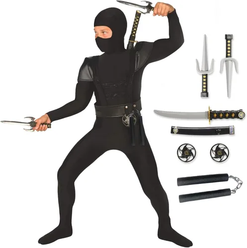 Morph - Disfraces de ninja para niños y niñas, disfraz de ninja de Halloween para niños