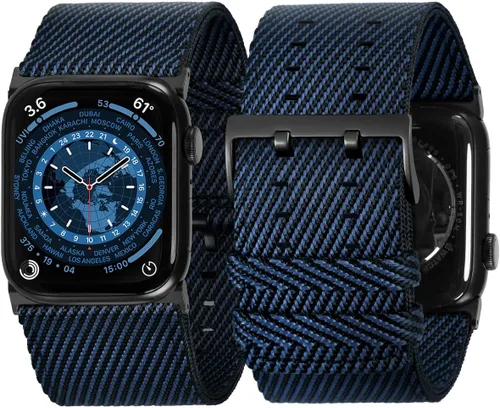 Vista 19 de Tefeca Dual Series Band Compatible con Apple Watch Ultra 2/Ultra 49mm, Series 10 46mm, Series 9/8/7 45mm, SE2/SE/6/5/4 44mm