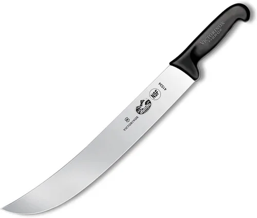 Vista 4 de Victorinox Fibrox Cuchillo címetro negro de 10 pulg