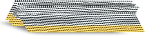 Vista 7 de Clavos de acabado en ángulo DA de calibre 15, 34 grados, 1-1/2 pulgadas, 1000 unidades galvanizadas, para clavadora neumática y eléctrica