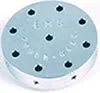 Zeiss - Soporte múltiple para talones de 8 pines, 1.811 in de diámetro exterior x 0.551 in de alto con cola de milano incorporada
