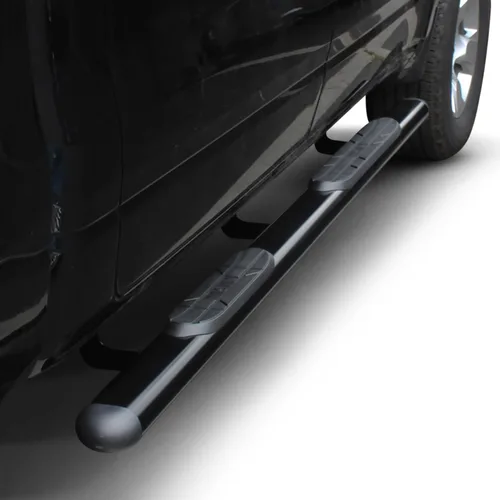 Vista 2 de Westin 22-2245 Premier Oval Nerf Bar Mount Kit se adapta a Ram 1500 QuadCab Crew Cab 2019-2025 (Exc 1500 Classic), par negro