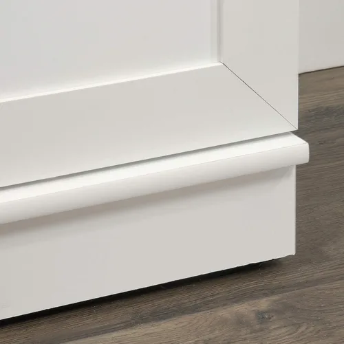 Vista 9 de Sauder HomePlus Collection - Armario de almacenamiento, acabado blanco suave