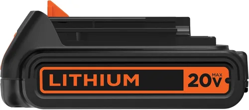 BLACK+DECKER Batería 20V MAX, Batería de Iones de Litio 1.5Ah, Tiempo de Funcionamiento Extendido, Compatible con Herramientas, Equipo para