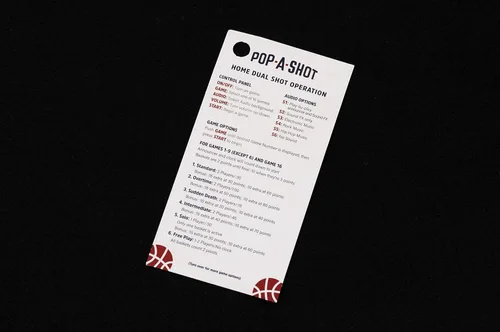 Vista 6 de Pop-A-Shot - Home Dual Shot Arcade Basketball Game with NBA Graphics l Sensor Scoring l 16 Game Modes l 7 Balls l Foldable Storage l for All NBA Fans