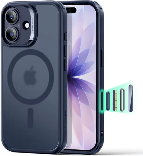 Vista 48 de ESR Funda para iPhone 11, compatible con MagSafe, protección de grado militar a prueba de golpes, funda magnética para iPhone 11, funda híbrida