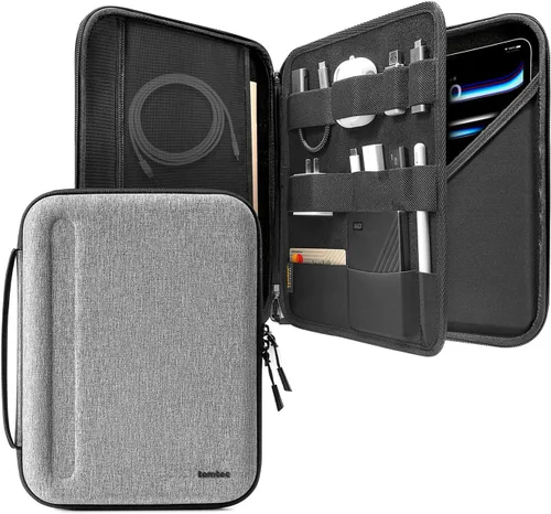 Vista 9 de tomtoc Funda tipo cartera para iPad Pro M5/M4 de 13 pulgadas, iPad Air M3/M2 2025-2024, iPad Pro M2/M1 de 12.9 pulgadas, funda protectora