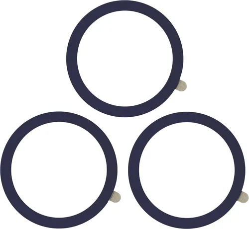 Vista 15 de TENOC Pegatina de Anillo de Metal Universal para Cargador Magnético Compatible con iPhone/Samsung/Android Todos los Teléfonos Celulares, Accesorios