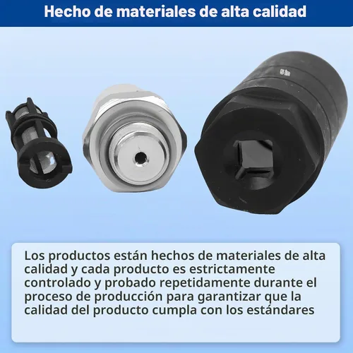 Vista 6 de 12573107 Sensor de presión de aceite con conector para Chevy Silverado 1500 2500 3500 Tahoe Suburban Impala Avalanche Express GMC Sierra Yukon