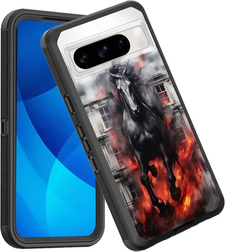 Vista 55 de Funda para Pixel 7a, a prueba de golpes, 3 capas, protección de cuerpo completo, resistente, de alto impacto, para Google Pixel 7a de 6.1 pulgadas