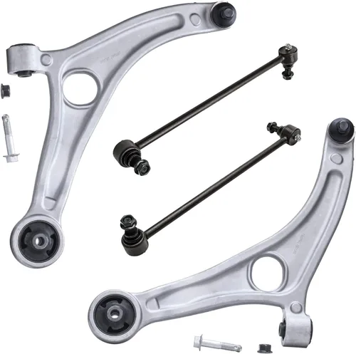 Vista 34 de Detroit Axle - Kit de brazos de control inferiores delanteros para Dodge Dart 2013, 2014, 2015, 2016, 2 brazos de control inferiores con ensamblaje