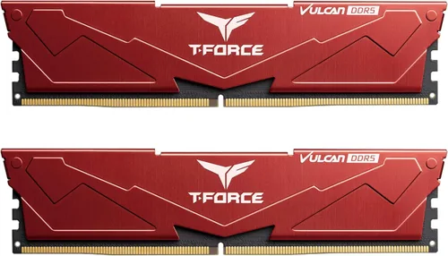 Vista 17 de TEAMGROUP T-Force Vulcan DDR5 16GB (2x8GB) 5200MHz (PC5-41600) CL40 Intel XMP 3.0 y AMD Expo Compatible Módulo de Memoria de Escritorio Ram Negro