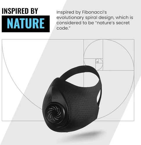 Vista 7 de TRAININGMASK Filtración táctica para filtración de partículas con Feltración de grado médico..