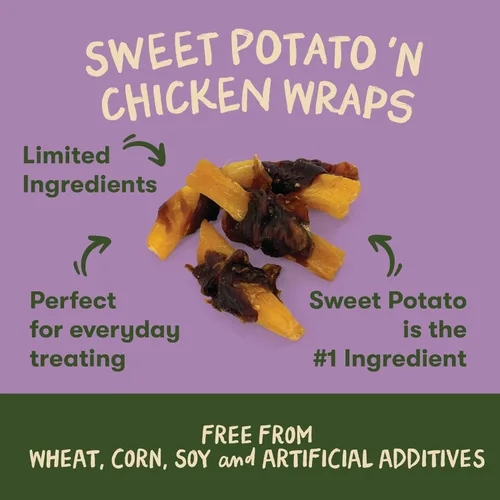 Vista 4 de Pet 'n Shape, todas las fomas de pollo o pato naturales de forma y dulce patata