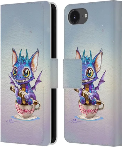 Vista 266 de Head Case Designs Officially Licensed Ruth Thompson Boba Tea Cup O Dragons Leather Wallet Case Compatible with Apple iPhone 7 Plus / 8 Plus