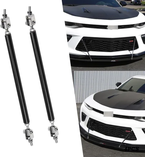 Vista 33 de X xotic tech - Juego de 2 barras de sujeción ajustables de 6 a 9 pulgadas, para divisor de parachoques delantero, compatible con la mayoría