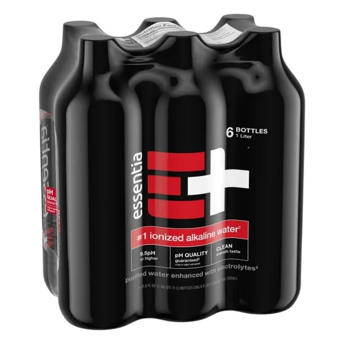 Essentia Water - Agua alcalina ionizada de 6 unidades, 202.8 onzas líquidas