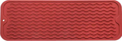 Vista 66 de MicoYang Alfombrilla de silicona para secado de platos para múltiples usos, fácil de limpiar, ecológica, resistente al calor, alfombrilla