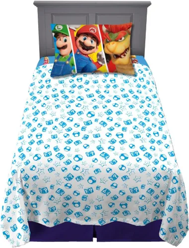 Vista 9 de Franco - Juego de sábanas de microfibra súper suave para niños, tamaño individual, Hello Kitty