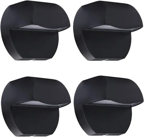 Vista 8 de Luces LED para Cubierta Exterior Iluminación de Paisaje de Bajo Voltaje 12V CA/CC Aluminio Fundido Luces de Poste de Patio Escalón Luces de Montaje