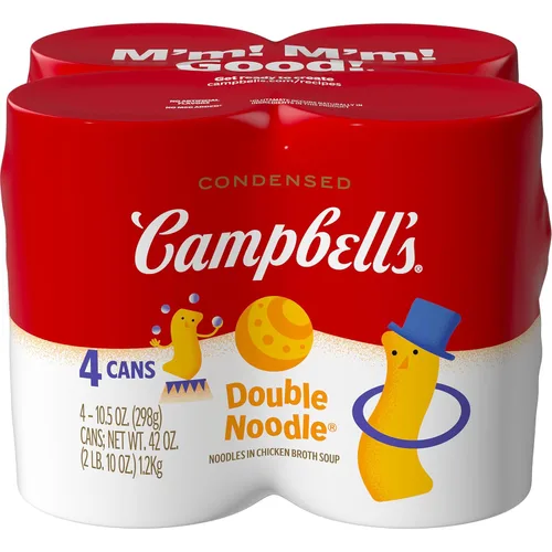 Vista 19 de Campbell's Sopa condensada de fideos con queso cheddar para niños, lata de 10.5 onzas