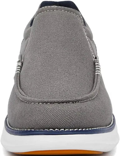 Vista 3 de SVNKE Mocasines de lona para hombre, cómodos, informales, formales, modernos, duraderos, para caminar