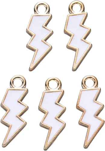 Vista 22 de DanLingJewelry Dijes de esmalte mini colgantes de esmalte para hacer joyas y bricolaje, Metal