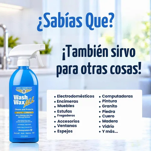 Vista 8 de Cera húmeda o sin agua para lavado de autos (concentrado de 8 onzas líquidas)