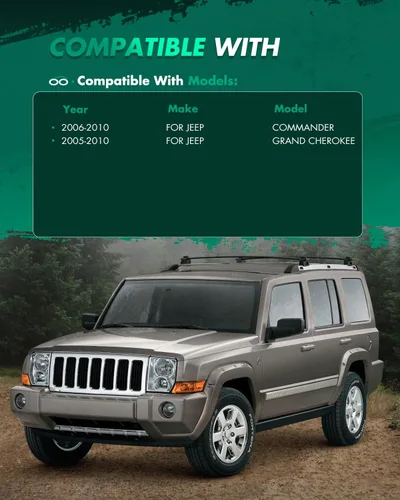 Vista 4 de SCITOO Kit de elevación de nivelación delantera de 3 pulgadas para Jeep Grand para Cherokee 2005-2010, Commander 2006-2010, 2 kits de nivelación