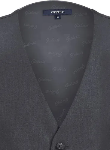 Vista 5 de Gioberti Chaleco de traje formal para hombre para negocios o vestido casual