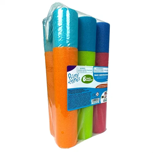 Vista 4 de Max Liquidator - Juego de 6 pistolas de agua, multicolor