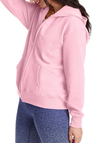 Vista 6 de Hanes XX-Large Full-Zip Hooded, EcoSmart Sweatshirt, Women's Comfortable Hoodie
