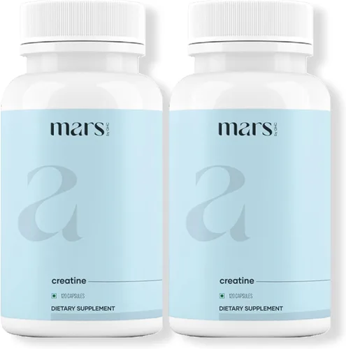 Vista 5 de mars by GHC Cápsulas de monohidrato de creatina micronizada con shilajit y ashwagandha Bienestar general 120 cápsulas Paquete de 1