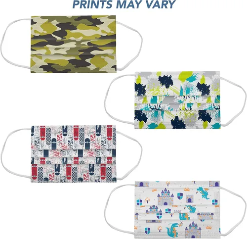 Vista 8 de Dr. Talbot's Mascarillas desechables protectoras para niños de 2 a 5 años - 10 unidades - Mascarillas desechables de 3 capas de un solo uso con clip